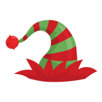 ai generato Natale elfo png