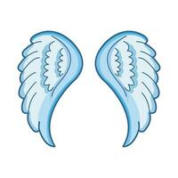 illustration of wings vector