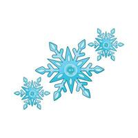 illustration of snowflake vector