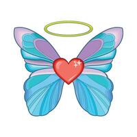 illustration of fairy wings vector