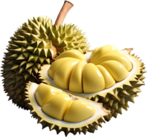 ai gerado durian fruta png