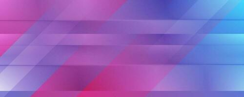 Colorful technical banner with minimal stripes vector