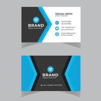 Simple Business Card Design vector