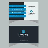 creative Business card Design For your Template vector