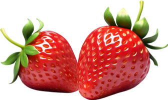 ai généré une fraise haute qualité png