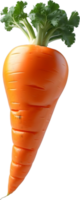 ai généré carotte png image