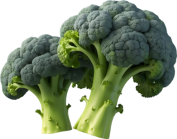 AI generated broccoli png image