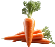 AI generated carrot png image