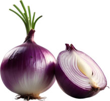 AI generated two onions on a no background png
