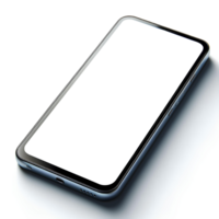 ai gegenereerd slim telefoon mockup png