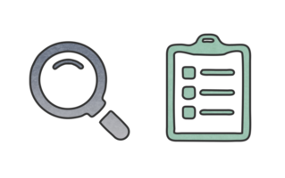 zoom in file sign icon symbol with texture png