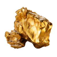 ai gegenereerd een goud nugget van de goud de mijne png