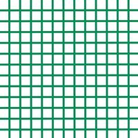 Green seamless grid pattern on white background. vector