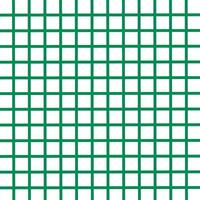 Green seamless grid pattern on white background. vector