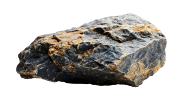AI generated Rock isolated on transparent background png