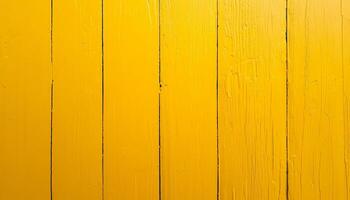 AI generated yellow painted wall background photo