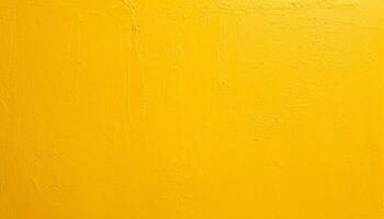 AI generated a yellow painted wall with a yellow paint photo