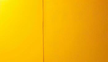 ai generado amarillo pintar en un pared con un amarillo antecedentes foto