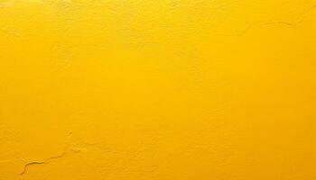 AI generated yellow paint on a wall with a yellow background photo