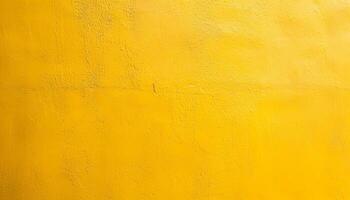 AI generated a yellow painted wall with peeling paint photo