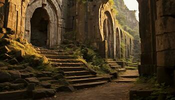 AI generated Uncovering the Secrets of Ancient Landscapes photo