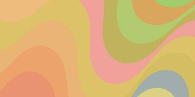 abstract colorful background with waves vector