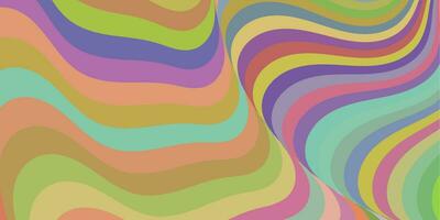 abstract colorful background with waves vector