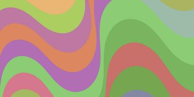 abstract colorful background with waves vector