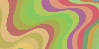 abstract colorful background with waves vector