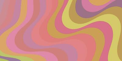 abstract colorful background with waves vector