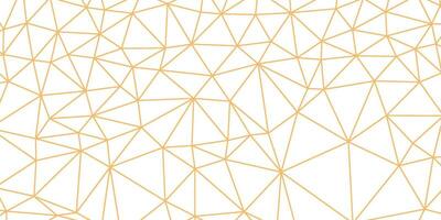 modern simple geometric vector with gold line texture on white background.