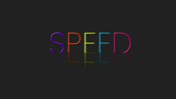 speed text footage for business presentations and others. video