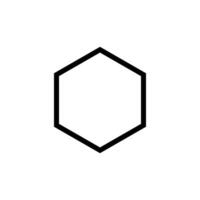 Honeycomb Shape, Beehive or Bee House Form, Hexagonal, can use for Frame, Emblem, Logo Gram, Apps, Pictogram,  Decoration, Ornate, Tile, Mosaic,  Background, Website or Graphic Design Element. Vector