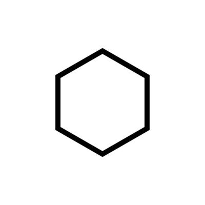 Honeycomb Shape, Beehive or Bee House Form, Hexagonal, can use for Frame, Emblem, Logo Gram, Apps, Pictogram,  Decoration, Ornate, Tile, Mosaic,  Background, Website or Graphic Design Element. Vector