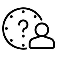 when line icon vector
