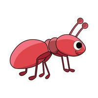 ant insect illustration vector