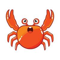 crab  character illustration vector