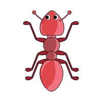 ant insect illustration vector