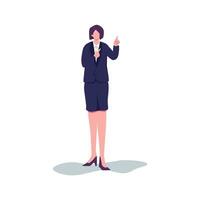 Person pointing with index finger 1 vector