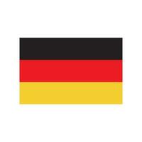 Alemania bandera icono vector