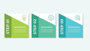 Timeline infographic design element and number options. Business concept with 3 steps. Can be used for workflow layout, diagram, annual report, web design. Vector business template for presentation.