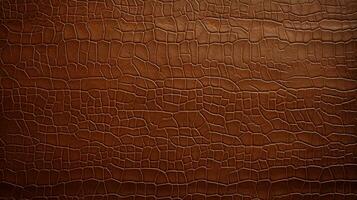 AI generated Leather texture background photo