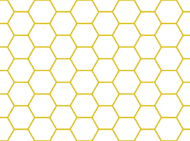 Seamless Honeycomb Shape Motifs Pattern, Beehive or Bee House Form, can use for Decoration, Ornate, Carpet Pattern, Fashion, Fabric, Textile, Tile, Mosaic, Wallpaper, Wrapping Cover, Background, etc. png