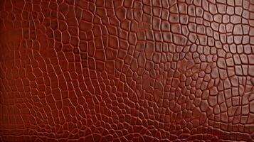 AI generated Leather texture background photo