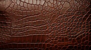 AI generated Leather texture background photo