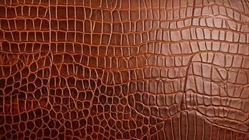 AI generated Leather texture background photo