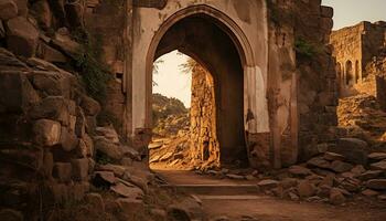 AI generated Uncovering the Secrets of Ancient Landscapes photo
