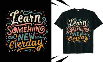 Minimalist typography t shirt quotes and apparel design vector