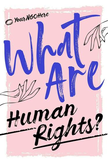 Human Rights Pinterest Graphic