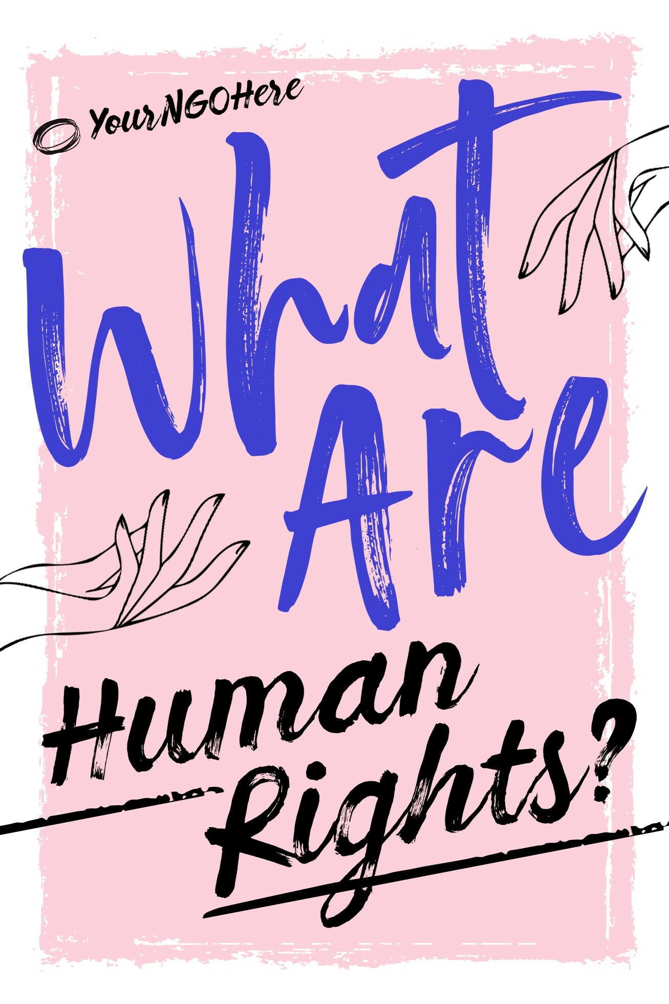 Human Rights Pinterest Graphic